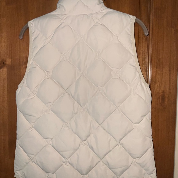 J. Crew Light Tan Quilted Vest - Picture 3 of 6